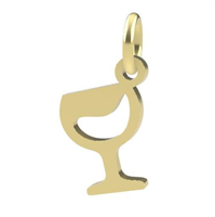 Pendentif Dédié in Or jaune CID 0247 GI - CID 0247 GI